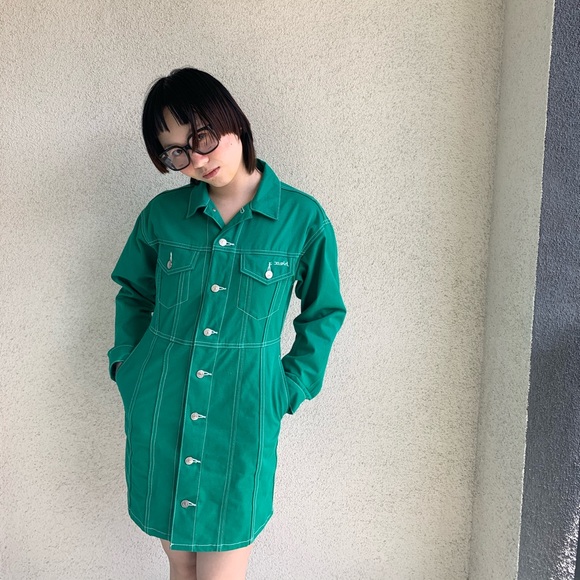 X-girl Trucker Dress - Picture 3 of 5